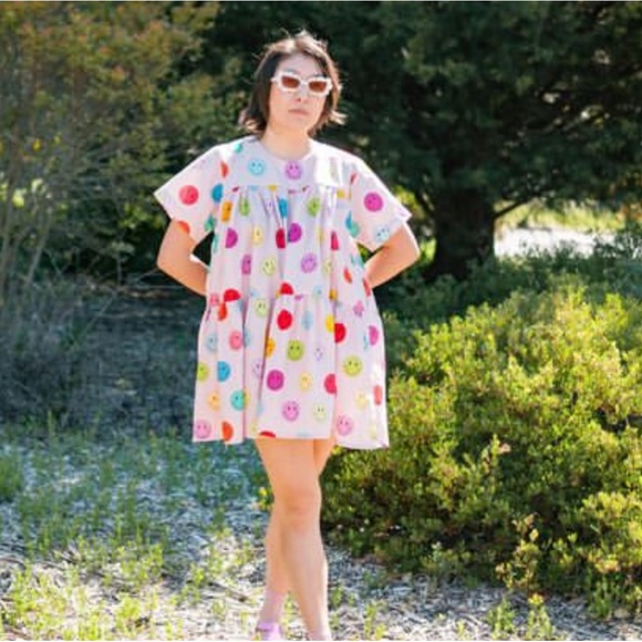 Nettle Studios Smiley Swing dress OS - Picture 2 of 2